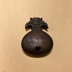 時代物 根付 銅 仏具 金工 金属工芸品