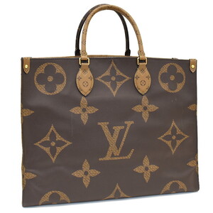 1円 ◎定価36万 美品 LOUIS VUITTON ルイヴィトン オンザゴーGM M44576 ジャイアントモノグラム リバース◎K.Dsoo.tI-dsm15