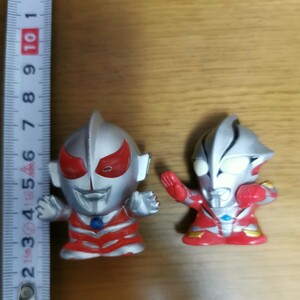 ウルトラマンメビウス ウルトラマンショップ ニセメビウス ニセウルトラマン 等 絶版指人形 ソフビ フィギュア セット