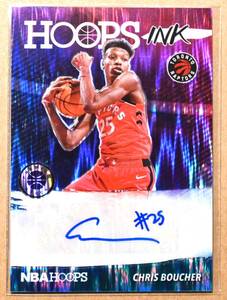 CHRIS BOUCHER (クリス・ブーシェ) 2019-20 HOOPS INK AUTO サイン トレーディングカード 【NBA,トロントラプターズ,TRONTO RAPTORS】