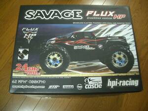 ☆The beast! 野獣と化したラジコン　HPI　サベージ　FLUX　HP　１／８　ＲＴＲ（未使用）☆