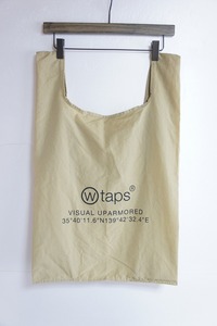 美品21SS WTAPSダブルタップス CONVENI BAG コンビニ トート バッグ パッカブル 211TQDT-CG05 BEIGE 725M