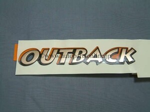 スバル 部品 パーツ BG アウトバック OUTBACK エンブレム 純正