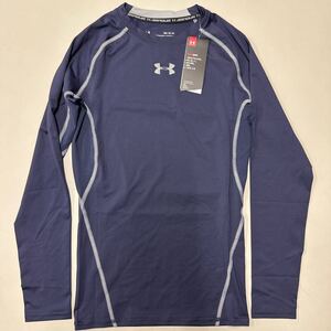 アンダーアーマー UNDER ARMOUR メンズ トレーニング アンダーシャツ ヒートギアアーマー ロングスリーブ シャツ コンプレッション 長袖 M