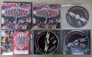 LOUDNESS　LIGHTNING STRIKES 30th ANNIVERSARY Limited Edition エラーディスク交換済み　廃盤　ラウドネス　ジャパメタ