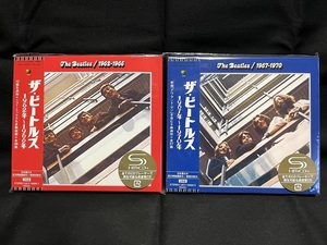 ビートルズ（赤）1962-1966＆ビートルズ（青）1967-1970＜2023エディション＞（2SHM-CD＋2SHM-CD、日本盤、未開封品）