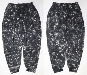 定価33000 新品 本物 KMRii Flake Discharged Jodhpurs Pants リネン パンツ 2202-PT02B M/2 ケムリ 7022