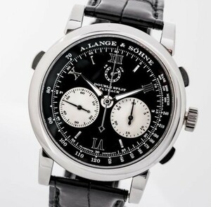 ★A.LANGE & SOHNE★A.ランゲ＆ゾーネ Double Split ダブルスプリット Flyback フライバック プラチナ最高級腕時計　希少美品！入手困難！