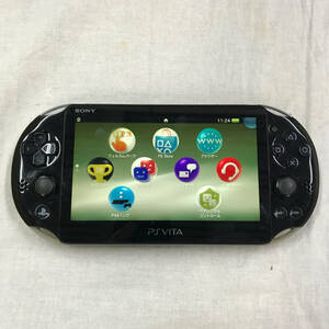 gb7645 送料無料！ジャンク品 SONY PlayStation VITA PCH-2000 カーキ/ブラック 本体のみ