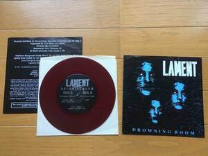 LAMENT DROWNING ROOM 7EP ワインレッド盤 new school hardcore nyhc state craft earth crisis numb