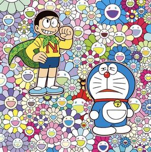 村上隆 ドラえもん パワーマンになった気分！ でもだいじょうぶ？（ポスター作品） zingaro