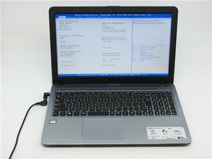 中古　ASUS　Ｄ540Y　AMD　E1-6010　1.35GHZ　4GB　BIOSまで表示 ノートパソコン　　詳細不明　　ジャンク扱い 　