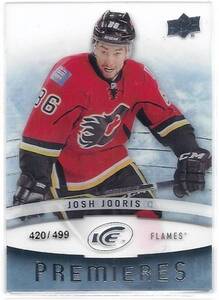 14-15 UD Ice Josh Jooris RC /499