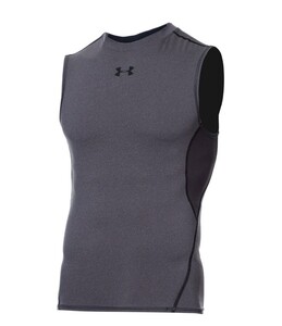 新品 未使用 UNDER ARMOUR アンダーアーマー ノースリーブ コンプレッション 2XL タンクトップ グレー