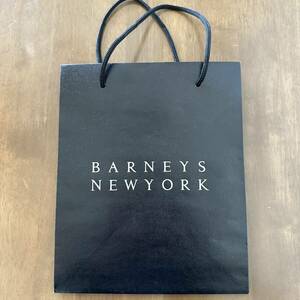 BARNEYS NEWYOR バーニーズニューヨーク 紙袋 ショッパー ショップ袋 ギフト プレゼント リメイク ラッピング エコバッグ オシャレ 美品