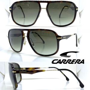 新品 送料無料 CARRERA カレラ サングラス 296/S 0869K ブラウンハバナ レンズ スモークハーフ