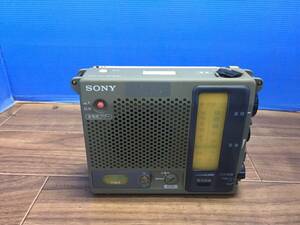 SONY FM/AMラジオ 防災ラジオ ICF-B100　中古品2163