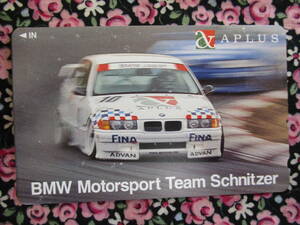 ◎BMW モータースポーツチーム　　Schnitzer テレカ