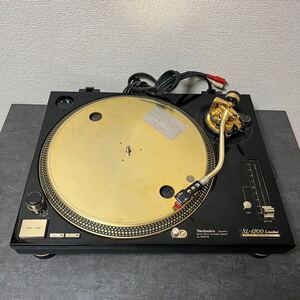 M 【売り切り】 Technics テクニクス SL-1200LTD ターンテーブル レコードプレイヤー 中古 蓋なし　ベルト切れ　ジャンク