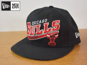 1円スタート!【未使用品】(フリーサイズ)NEW ERA 9FIFTY CHICAGO BULLS ブルズ ニューエラ キャップ 帽子 男女兼用 K92