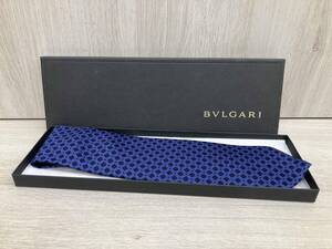 BVLGARI ブルガリ　ネクタイ 青