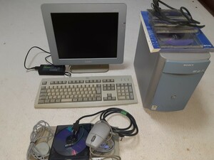 ソニー SONY VAIO PCV-J21 取説 リカバリー ディスク XP 当時物 動作品