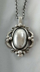 1円　ジョージジェンセン 　Georg Jensen　1989　★　ネックレス ペンダント　★　SV925 　シルバー925　★　MA1100 