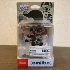 amiibo Mr.ゲーム＆ウォッチ(大乱闘スマッシュブラザーズシリーズ)