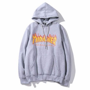 pk-THRASHER-Gray/Y-2XL THRASHER スラッシャー スケートマグ スウェット パーカー プルオーバー グレー 2XL