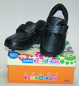 【半額SALE】アサヒ KENKO-KUN P024K ブラック 17.5cmEE★新品