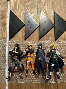 NARUTO うちはイタチ 疾風伝 フィギュア シノビリレーションズ　フィギュア サスケ　四代目火影　波風ミナト