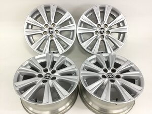 売り切り！ トヨタ 30系 アルファード 純正 ENKEI製 18x7.5J ＋45 PCD114.3 5穴 ハブ径60 4本　　　　　　　　　　　　　　　 Y004 2階 深