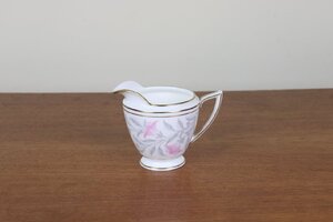 ミントン　ペチュニア　ミルクジャグ　ミルクピッチャー　MINTON　PETUNIA　ピンク　イギリス　ヴィンテージ　陶磁器　つ341