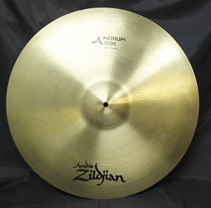 ③Zildjian ジルジャン A MEDIUM RIDE ミディアムライド シンバル 20/51cm USED 発送120㎝