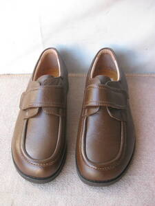  ★SHOEMAN 　　ウォーキングシューズ 　　 YX 2217　　 茶 　２５.0cm EEEE 　　新品