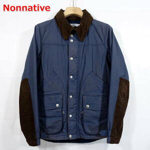 【良品】ノンネイティブ　オイルド　ハイカージャケット　Nonnative　（HIKER JACKET - COTTON TWILL WAXED British Millerain Driden 