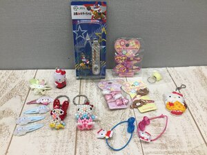 ◇ハローキティ 《大量セット》《未開封品あり》キーホルダー ヘアゴム チャーム マスコットほか 16点 6W4 【60】