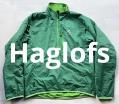 Haglofs ホグロフス ハーフジップ　プルオーバー　グリーン