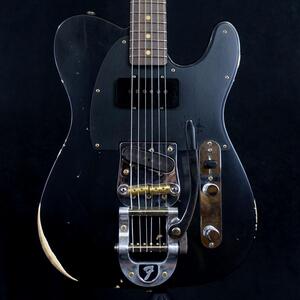 Fender Custom Shop Limited Edition 1960 Tele Bigsby Relic Aged Black