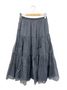 FOXEY フォクシーブティック スカート 38 ブルー Skirt Trifle 42558 2024年増産品