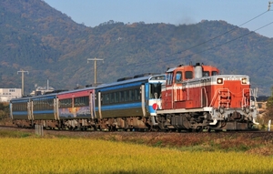 【レア】鉄道 デジ 写真 画像 DE10 キハ185 四国 乗務員訓練 11