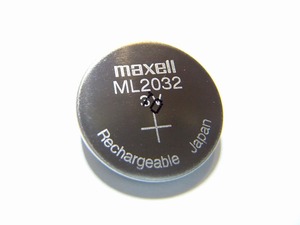 ★【新品・即決】maxell マクセル ML2032 ML系コイン形リチウム二次電池 1個 [並行輸入 バルク品]★