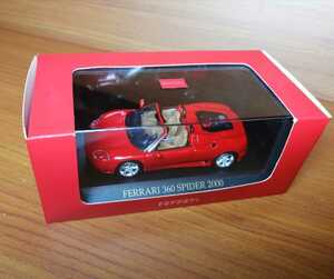 IXO 1/43 赤箱 ◆ Ferrari フェラーリ 360 スパイダ2000 レッド ◆ 美品