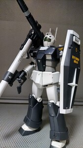 プレバン　マスターグレード　RGC-80　ジム・キャノン（ホワイト・ディンゴ隊仕様）中古完成品 MG