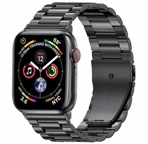 新品未使用☆ Apple Watch ( アップルウォッチ ) メタリック バンド 42/44/45mm　ブラック　Apple Watch メタリック 黒 バンド