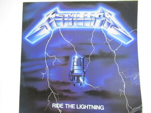 [my2 HN9253] メタリカ ライド・ザ・ライトニング METALLICA RIDE THE LIGHTNING MFN27 レコード 洋楽 LP