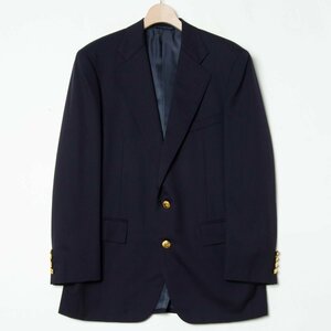 【1円スタート】POLO RALPH LAUREN ポロラルフローレン サイズA8 ブレザー シングル テーラードジャケット 金ボタン パープル ウール100％