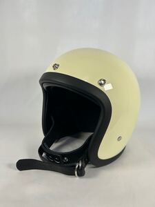 Motorheadz オリジナル500TXジェットヘルメット Aged White 検索用BELL BUCO ベル Arai アイボリーホワイト ビンテージ 小帽体 ブコ