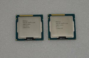 CPU Intel Core i3- 3220 SR0RG 3.30GHz 中古品×2個 (294-2)