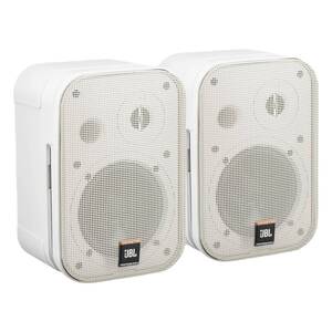 【中古】【国内正規品】 JBL 2wayコンパクトスピーカー(ペア) Control 1 PRO-WH